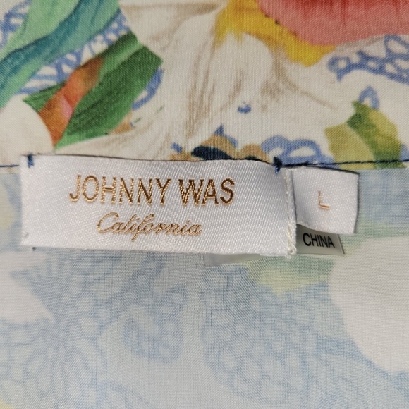 Johnny Was Sunrises Swim coverup skirt - Picture 2 of 5